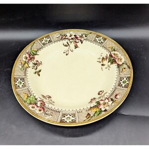 Antique Aesthetic‎ Period Brown Transferware 10.5" Rimmed Soup Bowl Salisbury